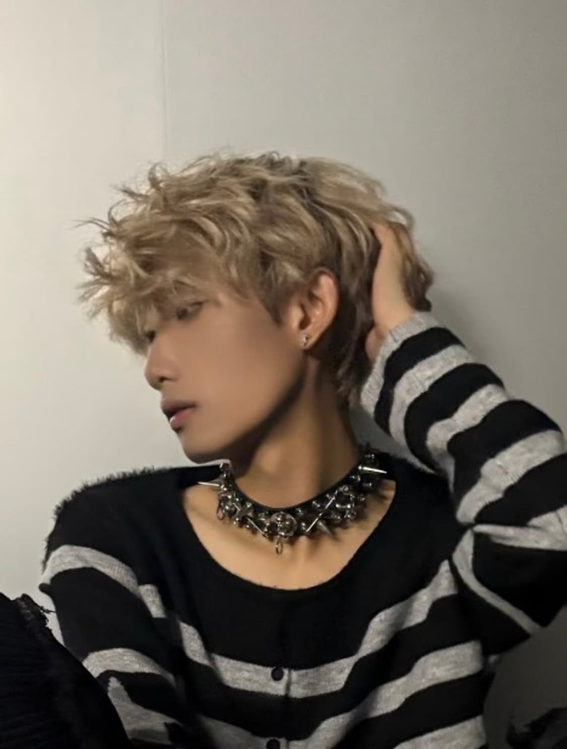 Hardcore Punk Spike Chain Choker 상품이미지3