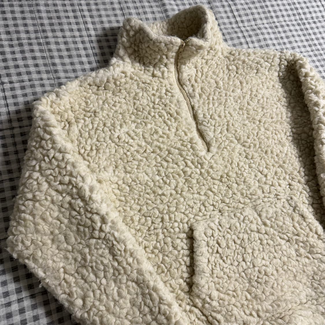 (M) ERL 이알엘 플리스 하프 집업  상품이미지2