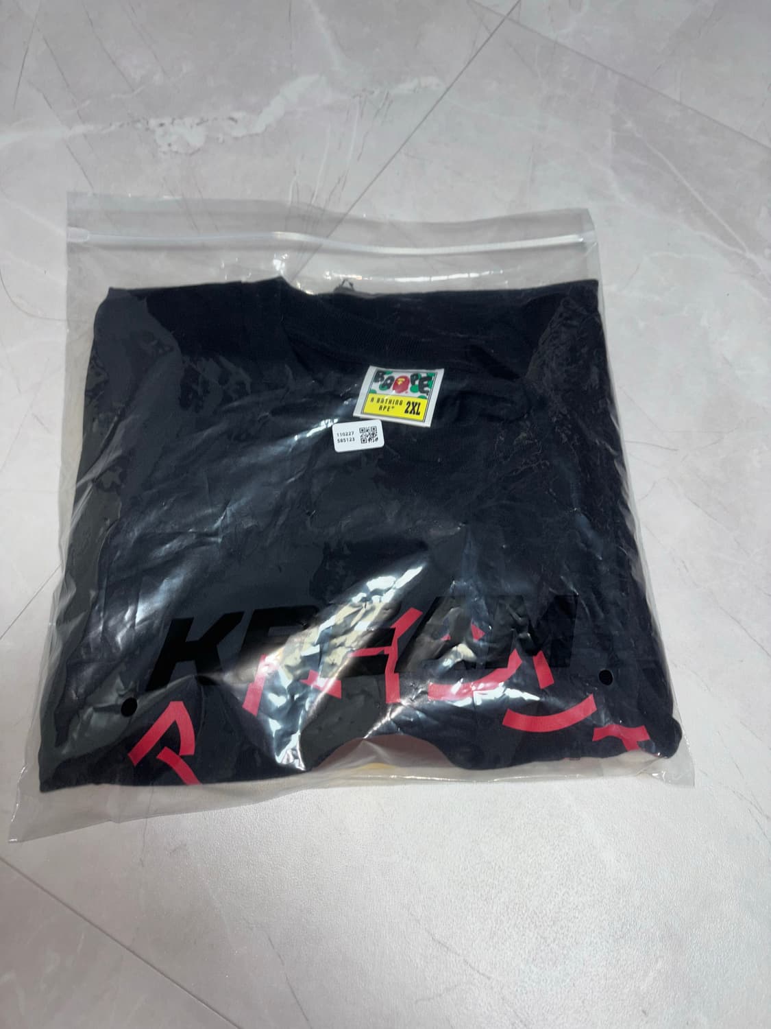 베이프 카타카나 셔츠 상품이미지3