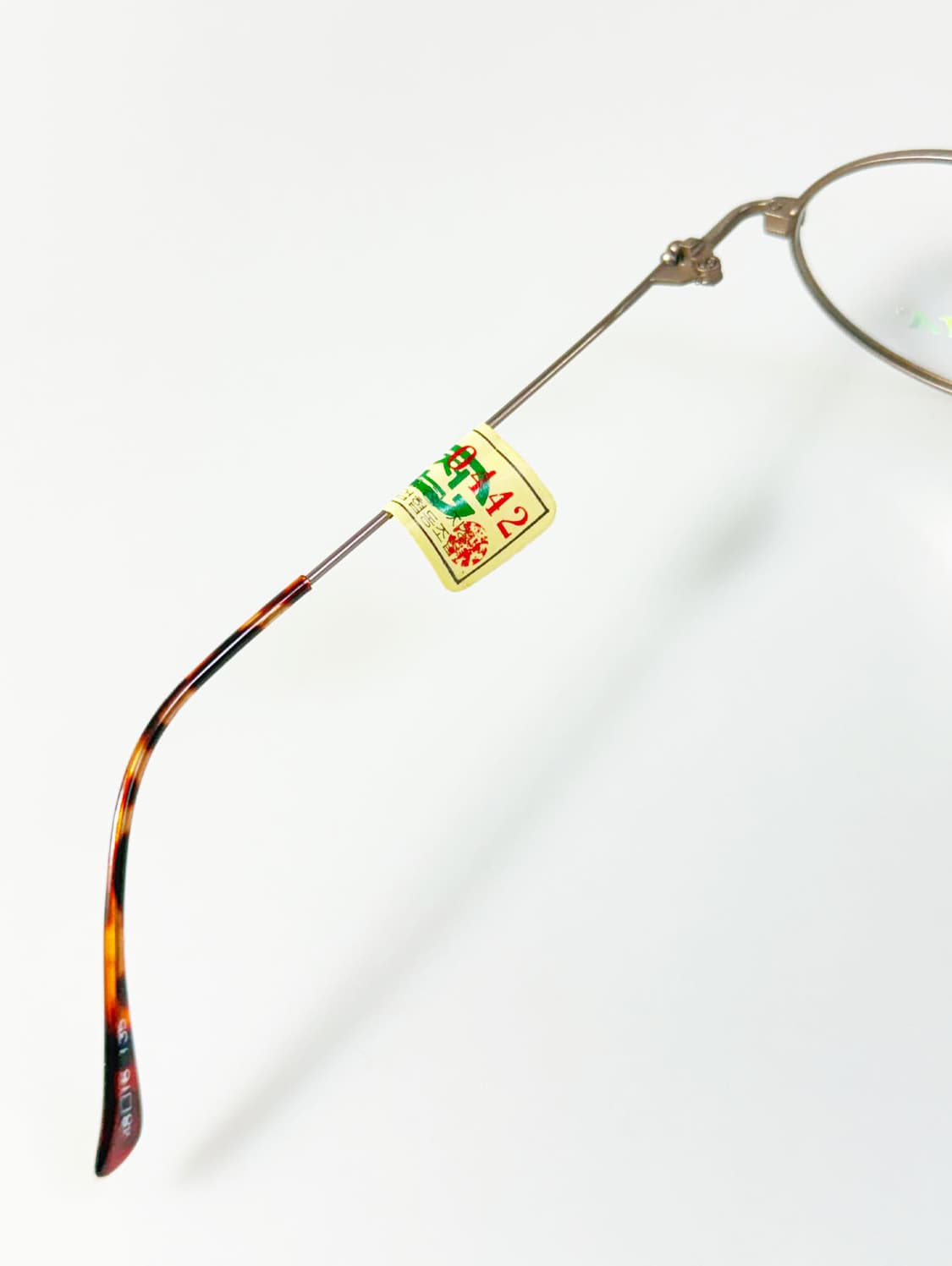90s PATIMA 슬림 오벌 메탈 프레임 빈티지 안경 상품이미지7