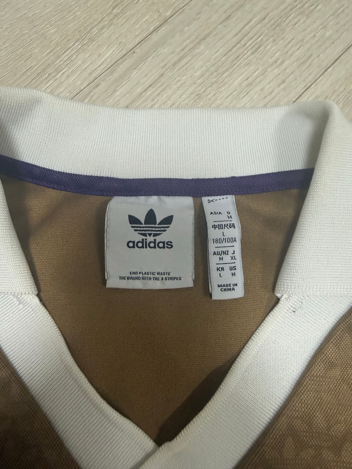아디다스 오리지널 트랙탑 티셔츠 L 상품이미지2
