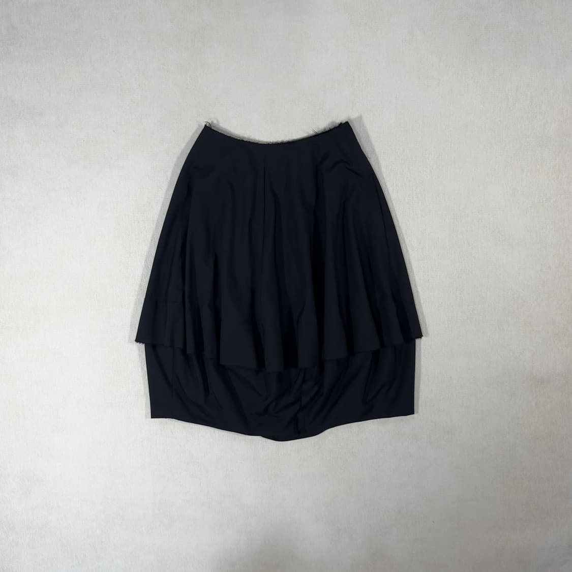 Double Layer Balloon  Black Skirt 상품이미지1