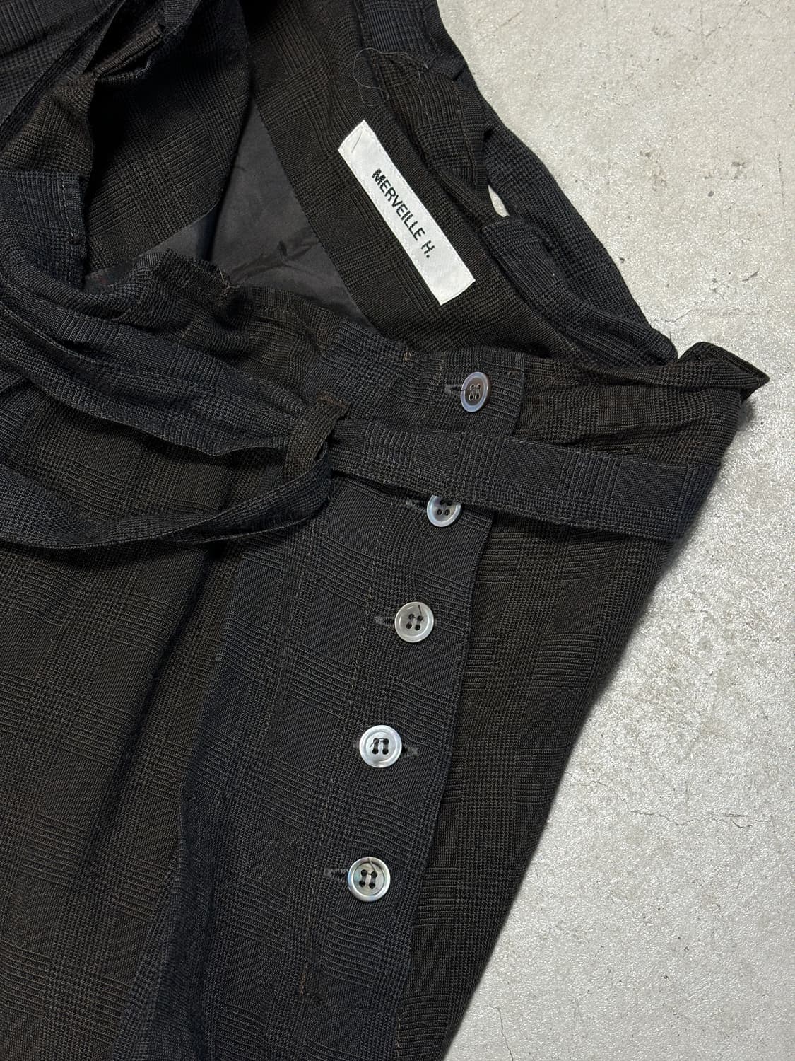 merveille h 패널 플레어 스커트 상품이미지4