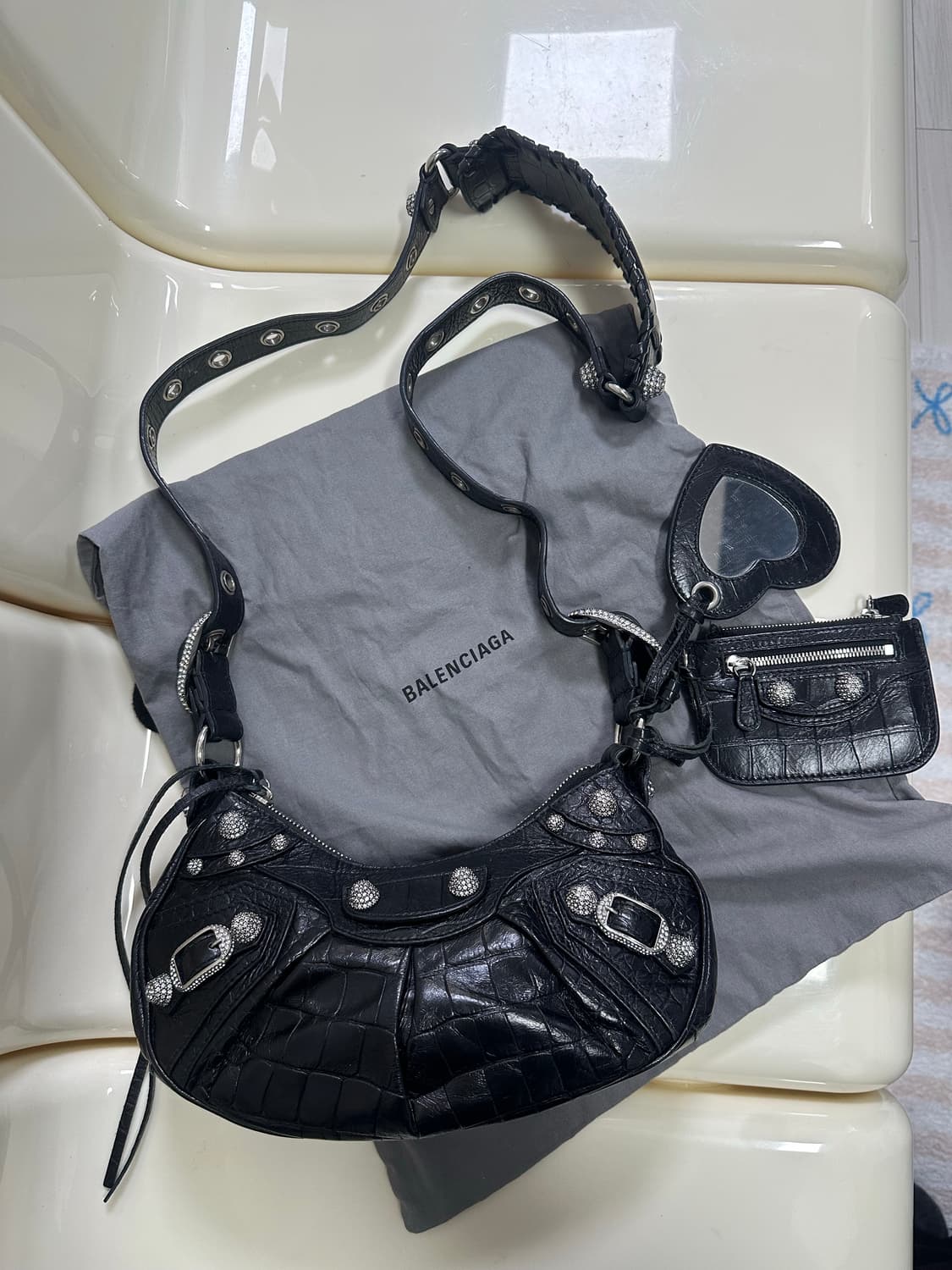 [A 정품] 발렌시아가 르카골 xs 크리스탈스톤 상품이미지7