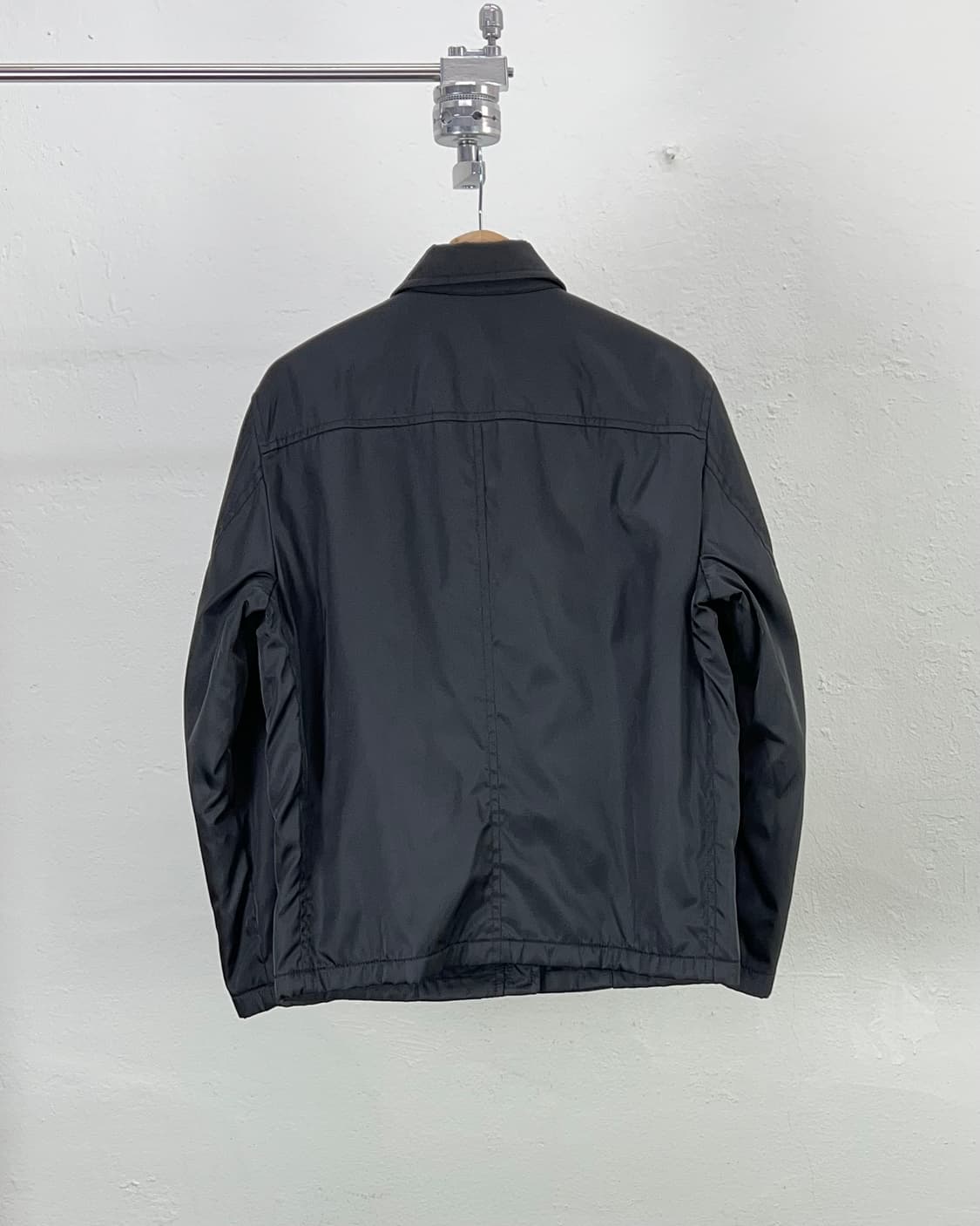 프라다 블랙 리 나일론 히든 포켓 개버딘 자켓 상품이미지6