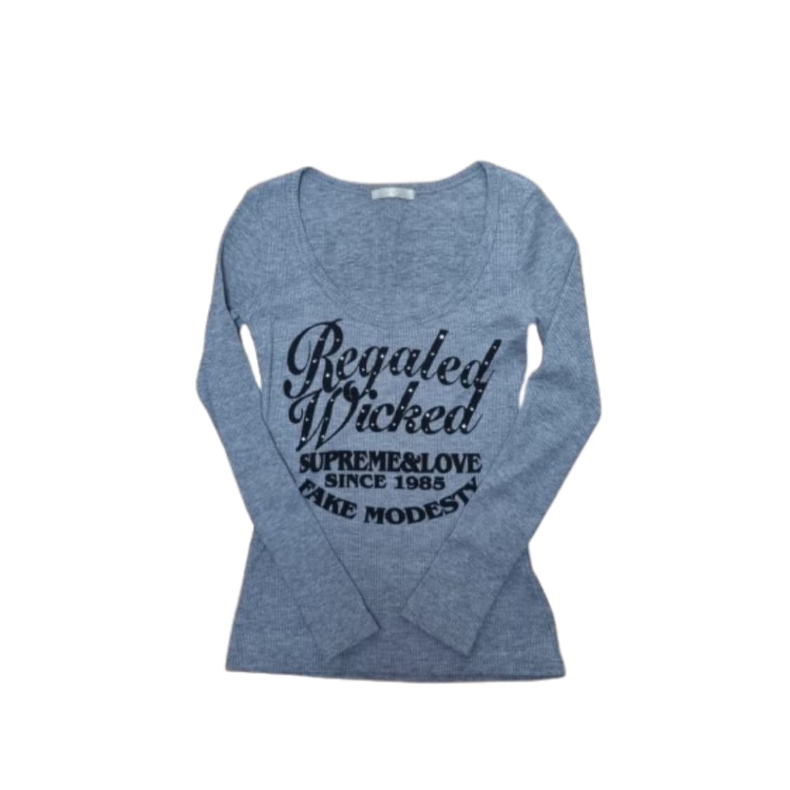 shc 일본 빈티지 y2k 펑크탑 슬리브리스 상품이미지1