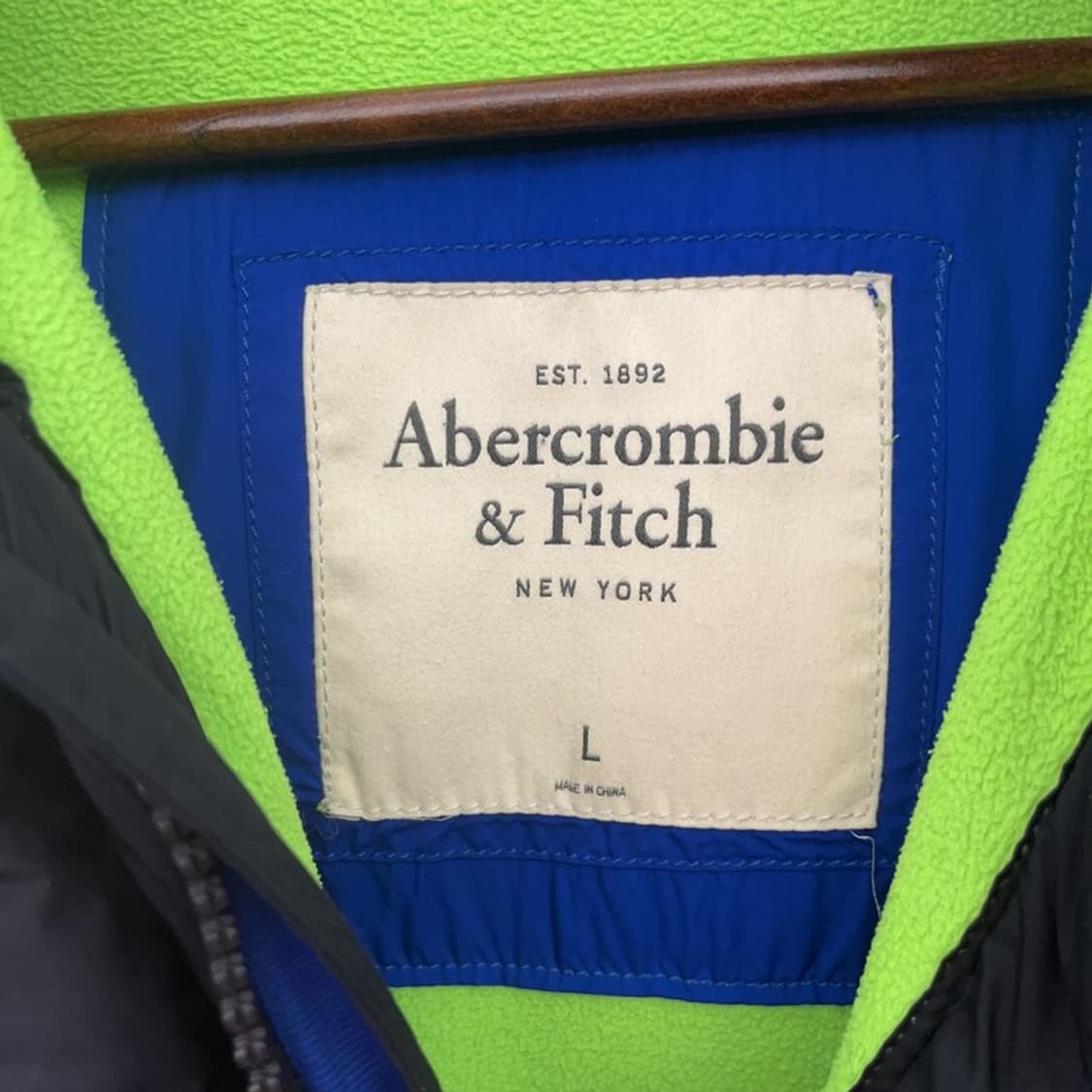 아베크롬비 Y2K 푸퍼 패딩 점퍼 L C07332 상품이미지5