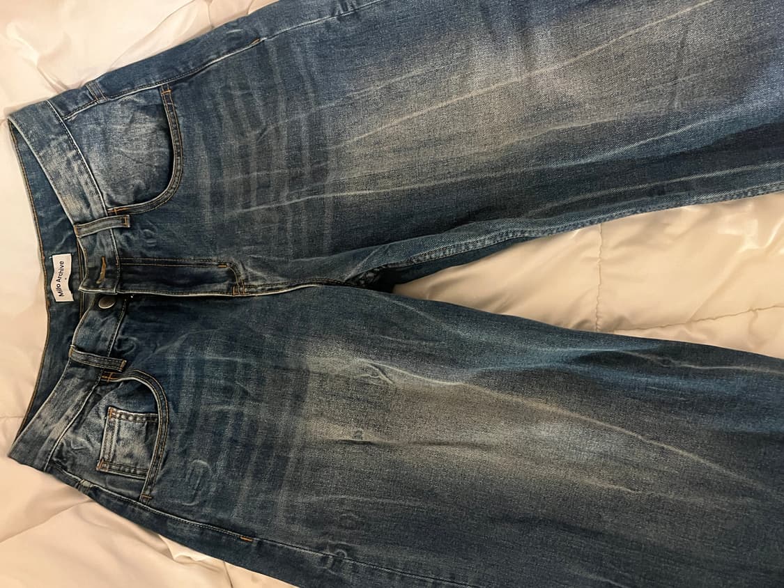 밀로 아카이브 리플렉트 커브드 팬츠 (M) 상품이미지2