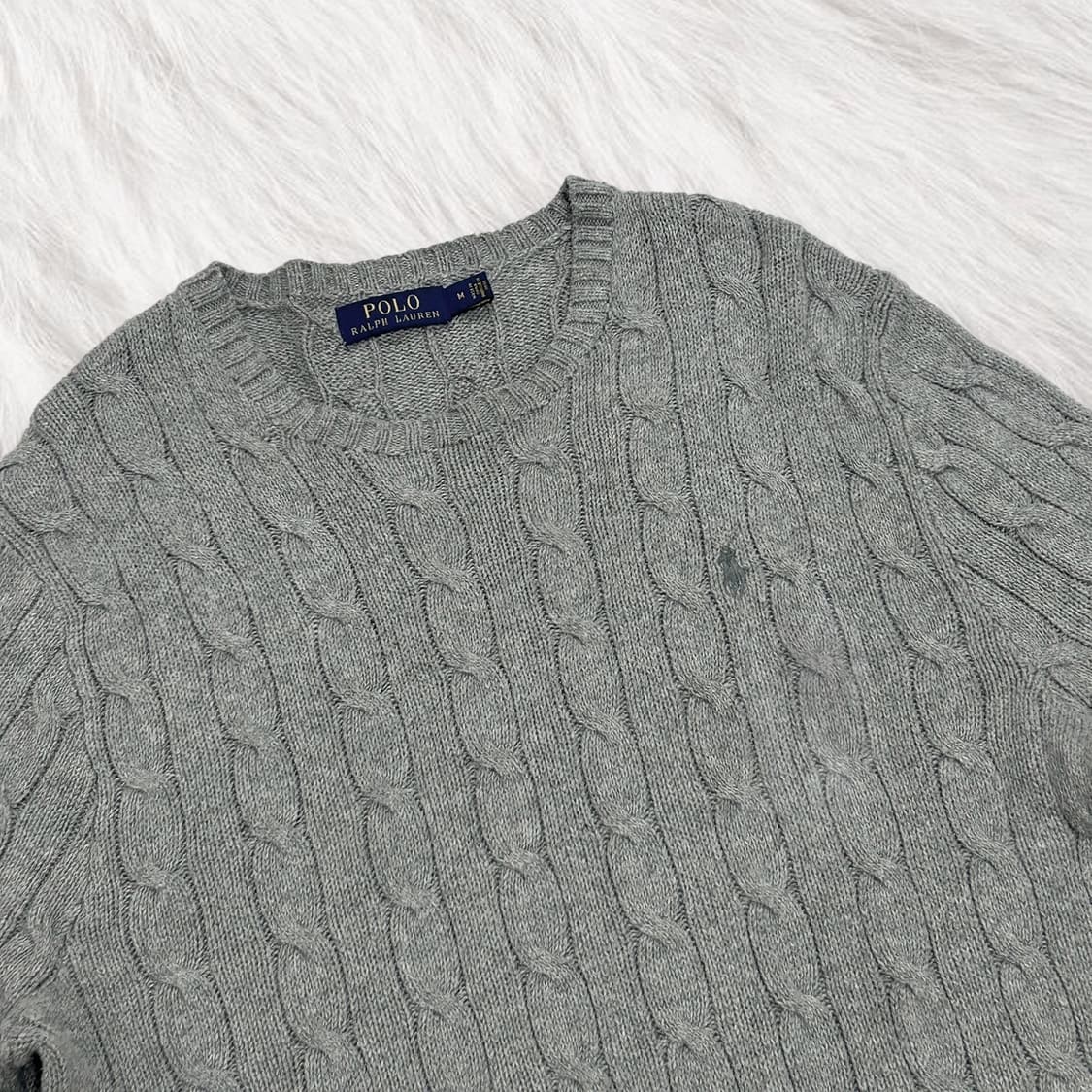 폴로 그레이포니 케이블 니트 상품이미지5