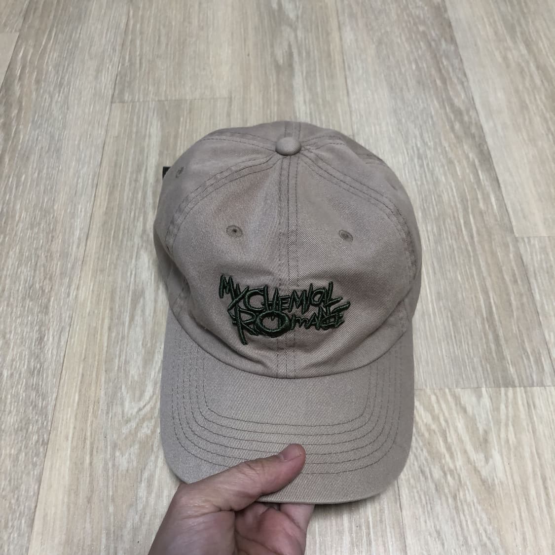 (ONE SIZE) 밴드 마이 케미컬 로맨스 머천다이즈 볼캡 베이지 상품이미지9