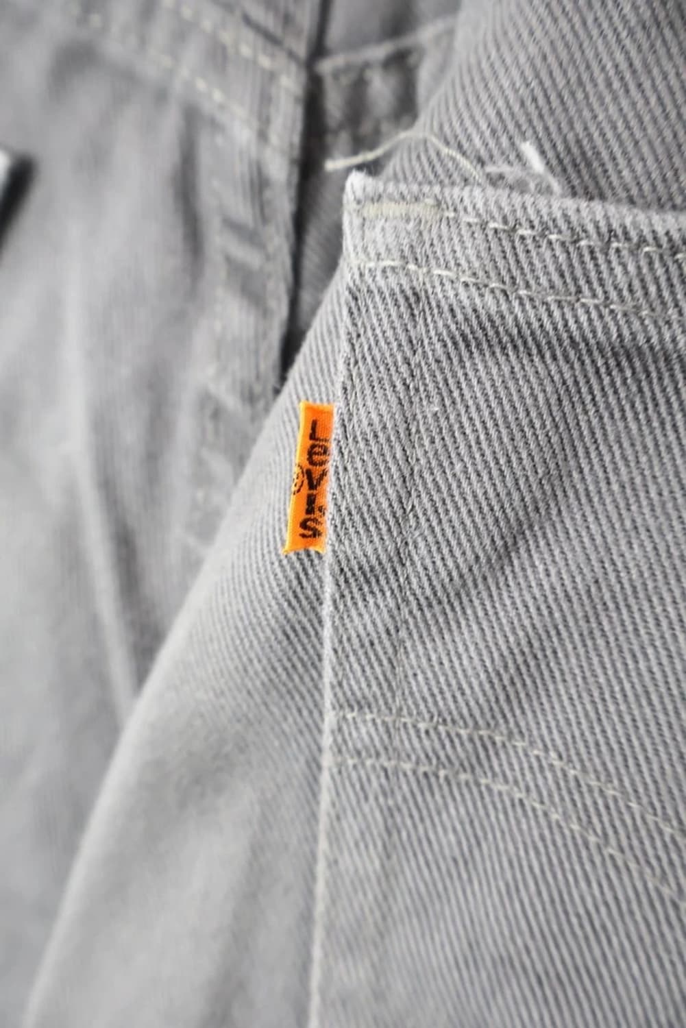 00's Levi's 607 Orange Tab Charcoal Pant 상품이미지6