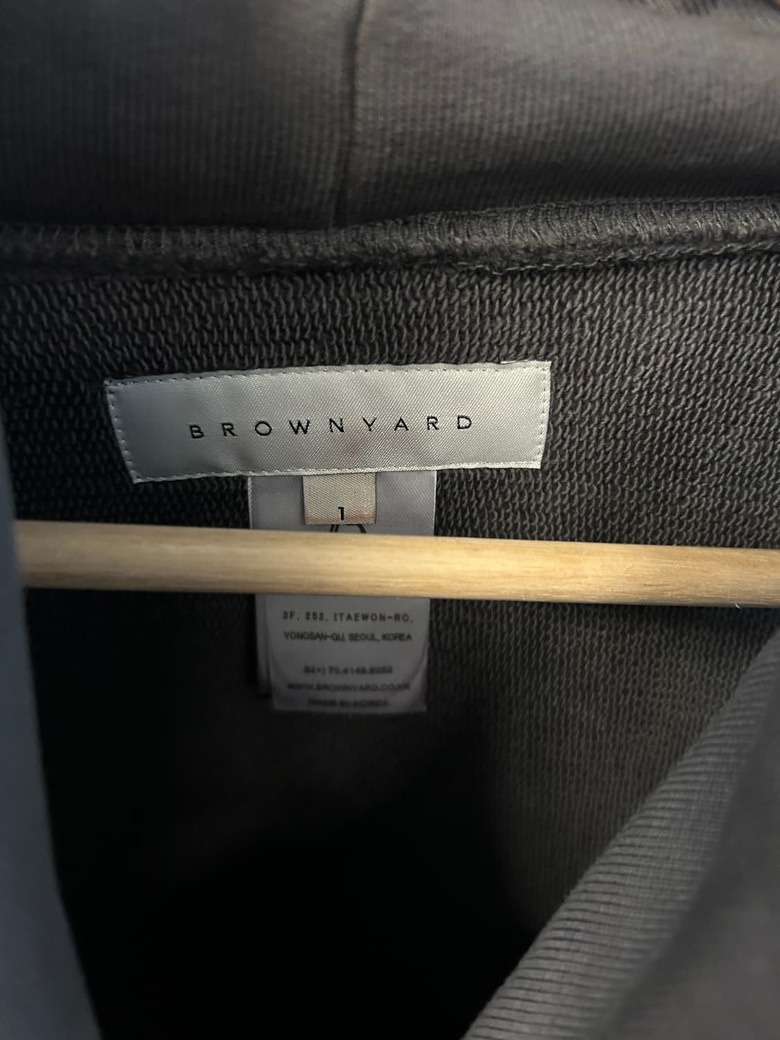 브라운야드 에센셜 후드 1 (현재3) 상품이미지4