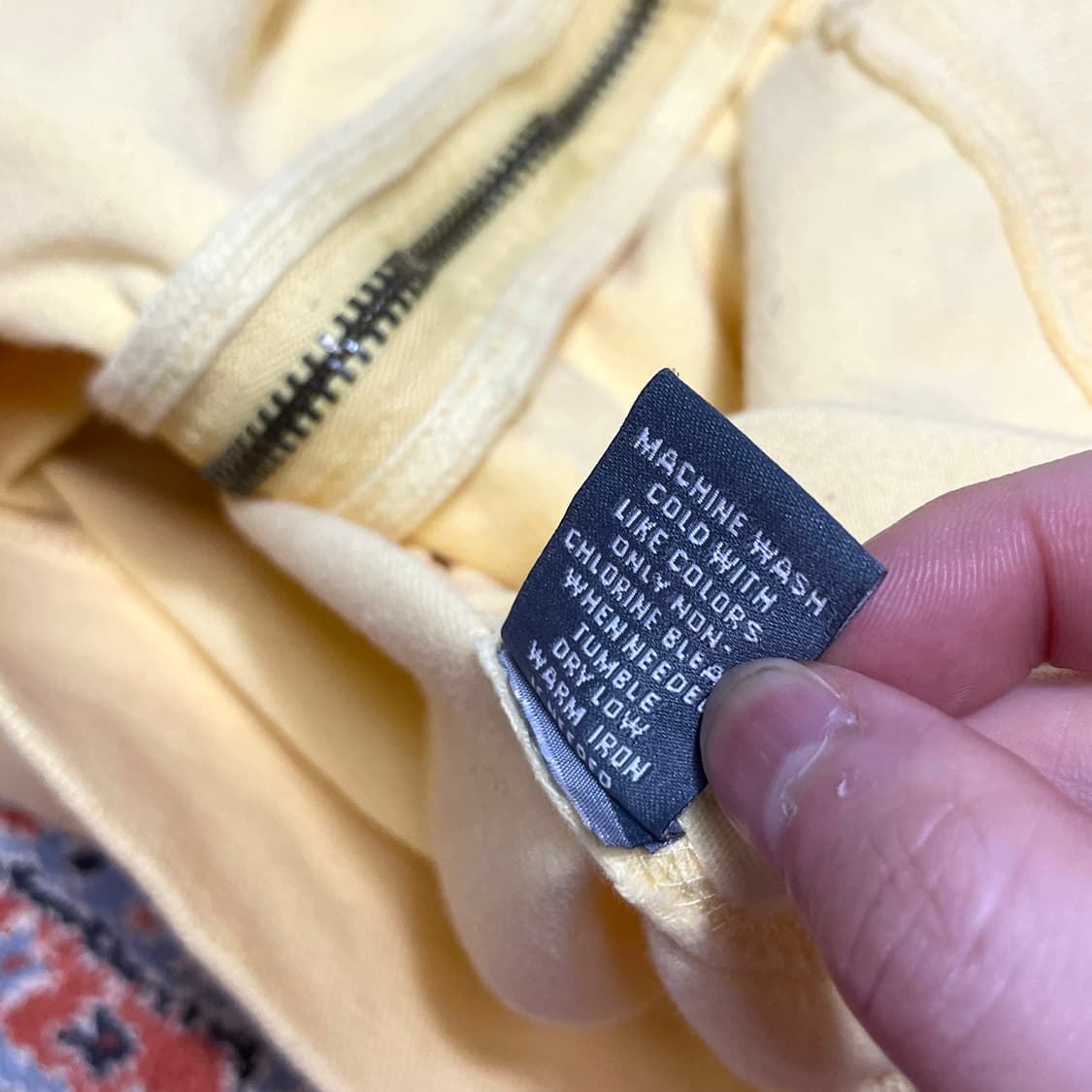 아베크롬비 옐로우 후드집업 여성M 상품이미지8