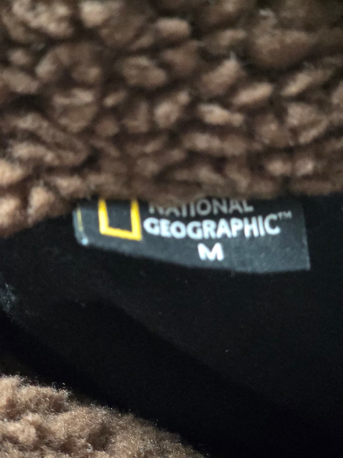 내셔널지오그래픽 브라운 후리스 여성 L 62 55 상품이미지6