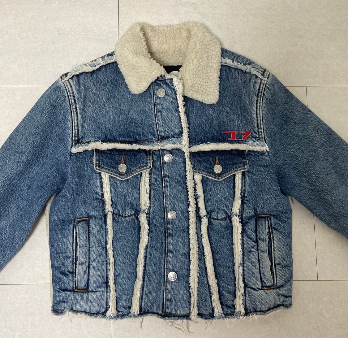 디젤 퍼 청자켓 상품이미지1