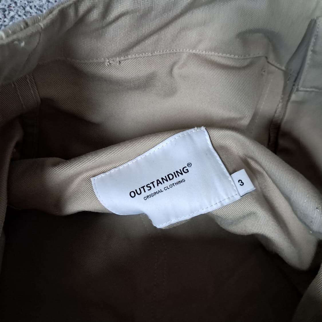 아웃스탠딩 FATIGUE PANTS_BEIGE 상품이미지3