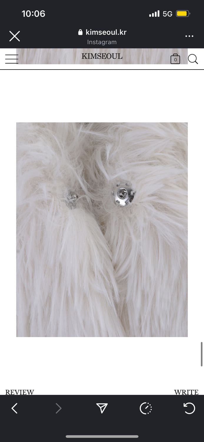 퍼자켓 화이트 상품이미지10