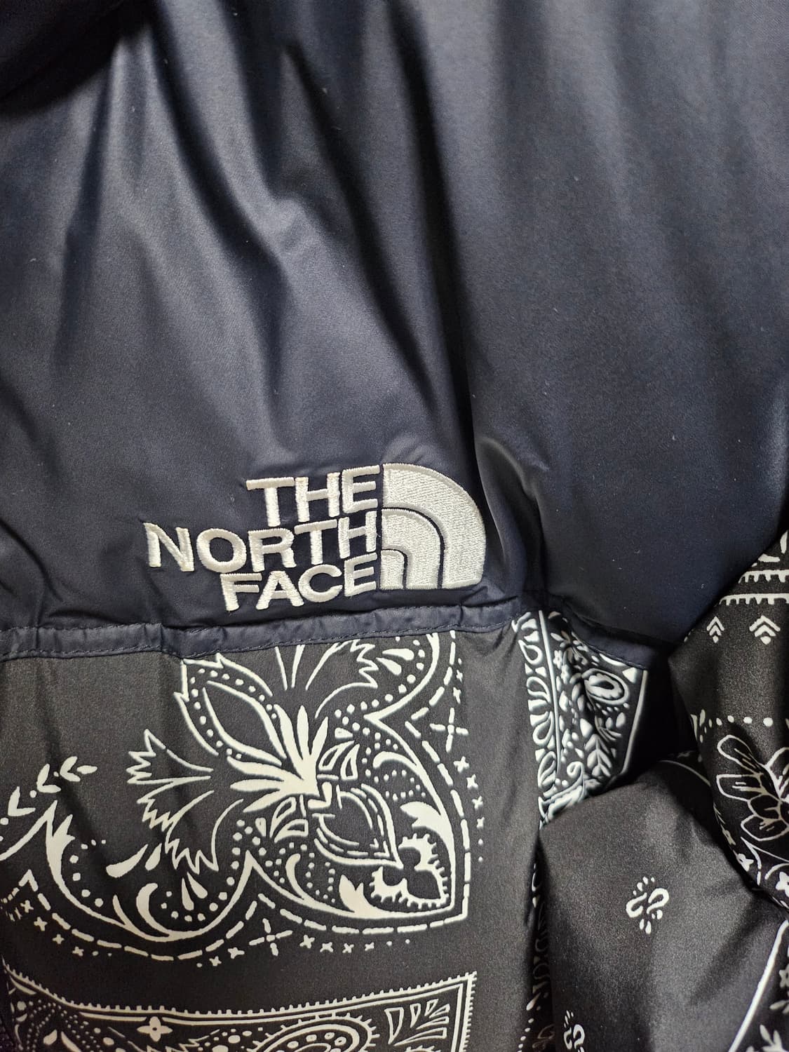 M 노스페이스 노벨티 눕시 페이즐리 리얼블랙 상품이미지3