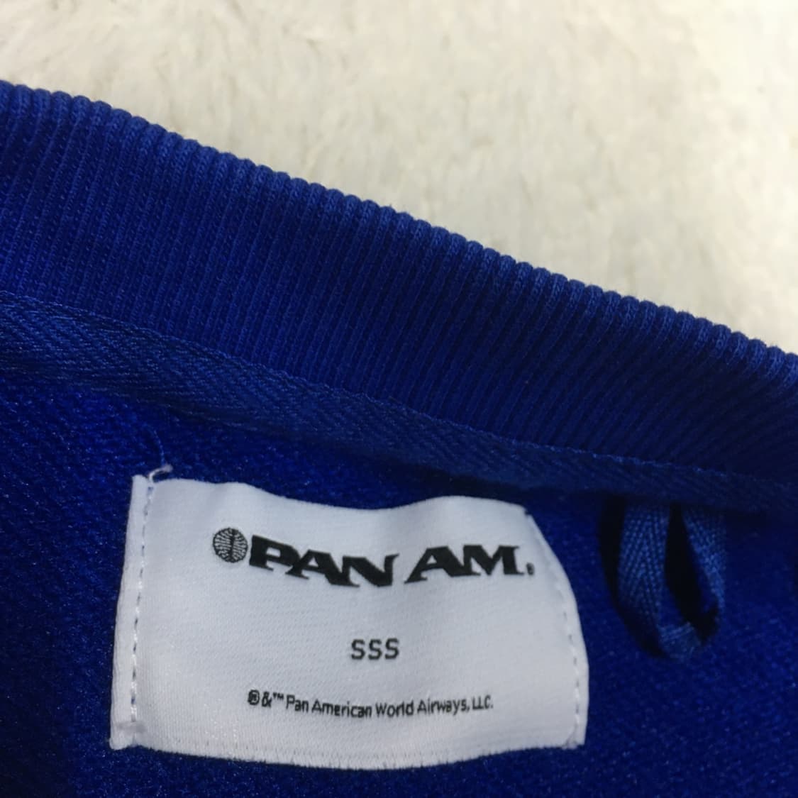 팬암 베이직 백로고 맨투맨 DD16 상품이미지3