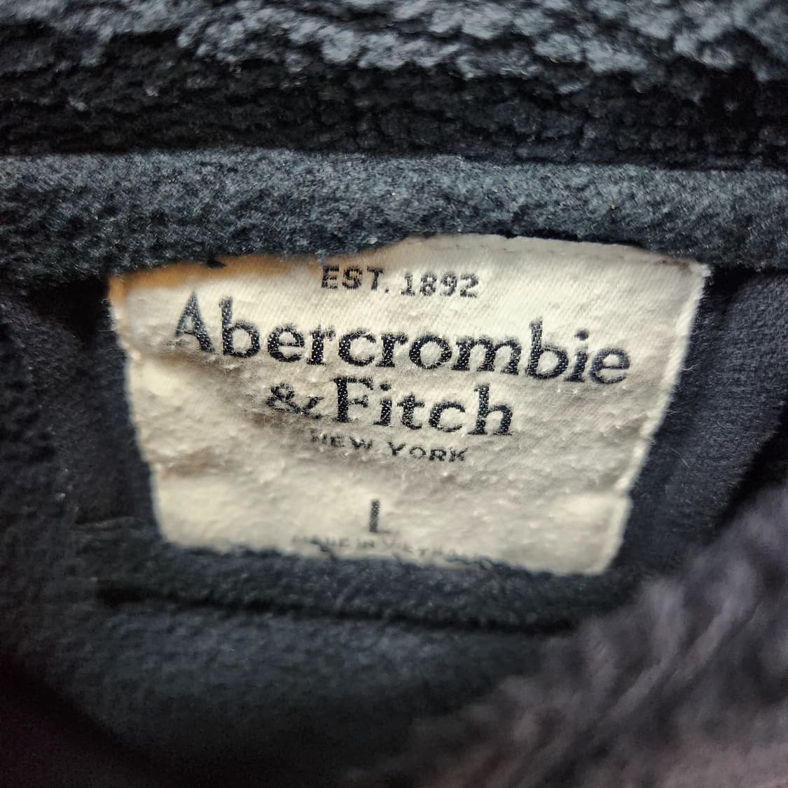 아베크롬비 Y2K 스펠로고 빈티지 후드티 L(M) 상품이미지5