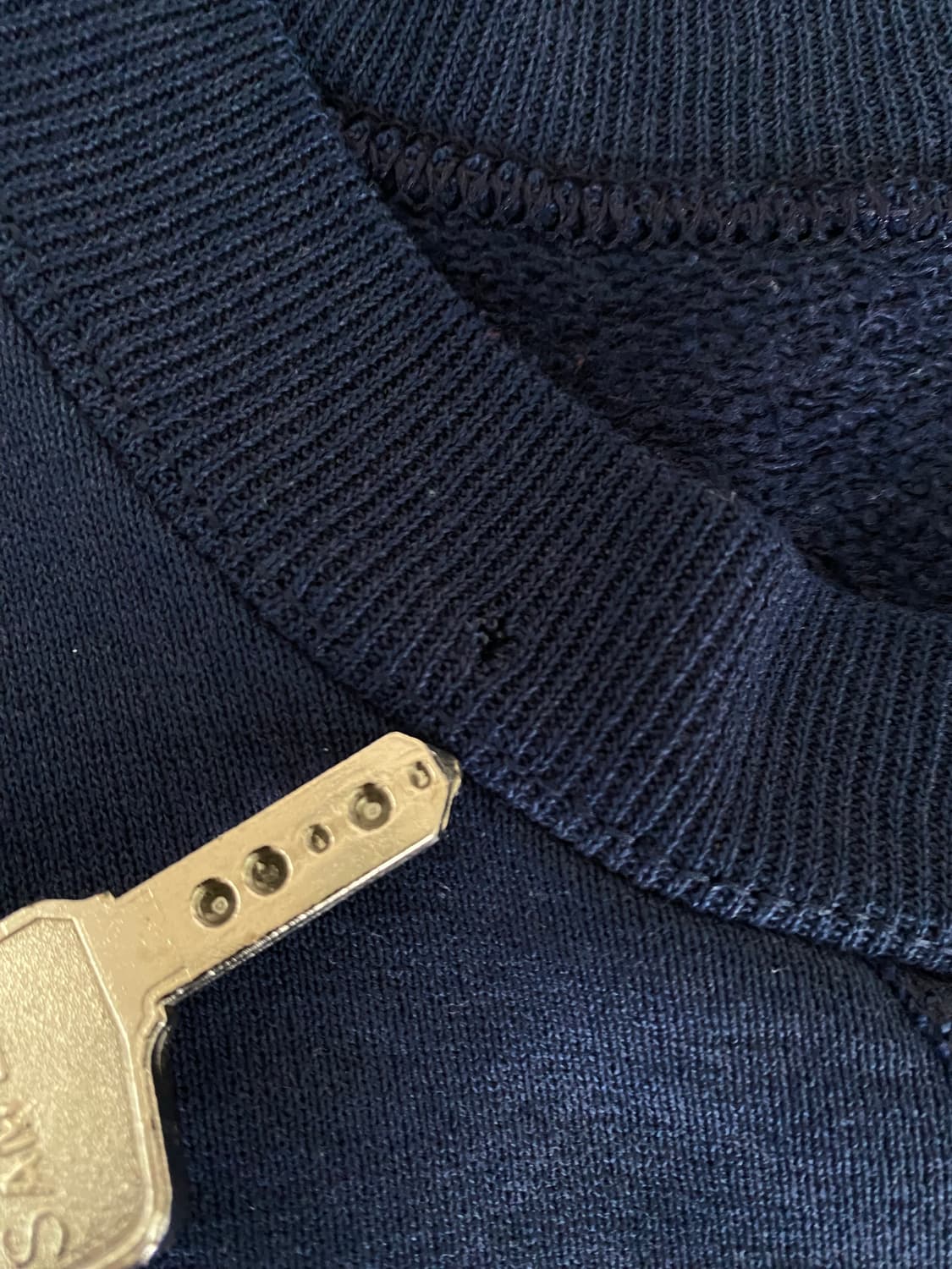 (L) 90s 빈티지 러셀 스웻셔츠 네이비 USA 상품이미지5