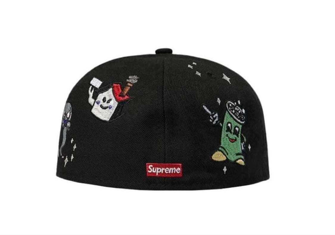 슈프림 캐릭터 S 로고 뉴에라 블랙 상품이미지1
