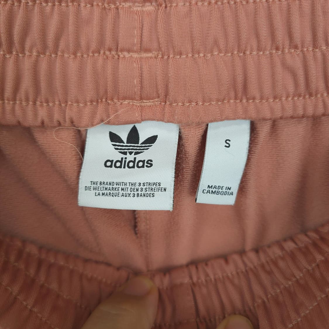  여성 아디다스 adidas 클래식 3선 트레포일 반바지 S 상품이미지5