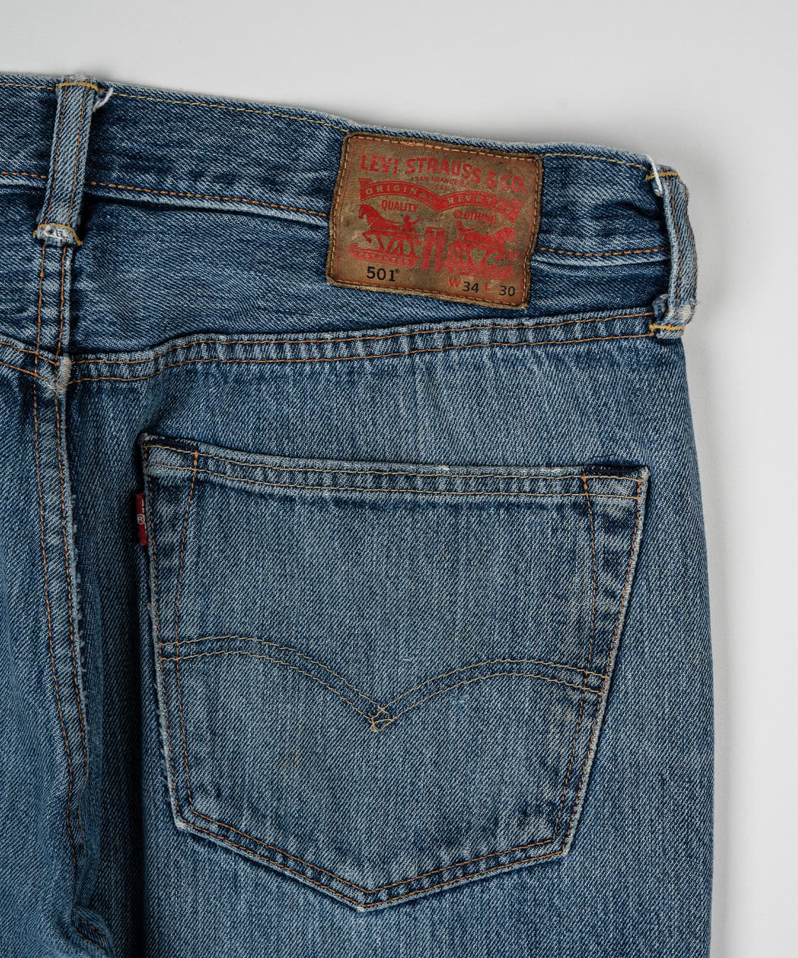 리바이스 501 진청 상품이미지8