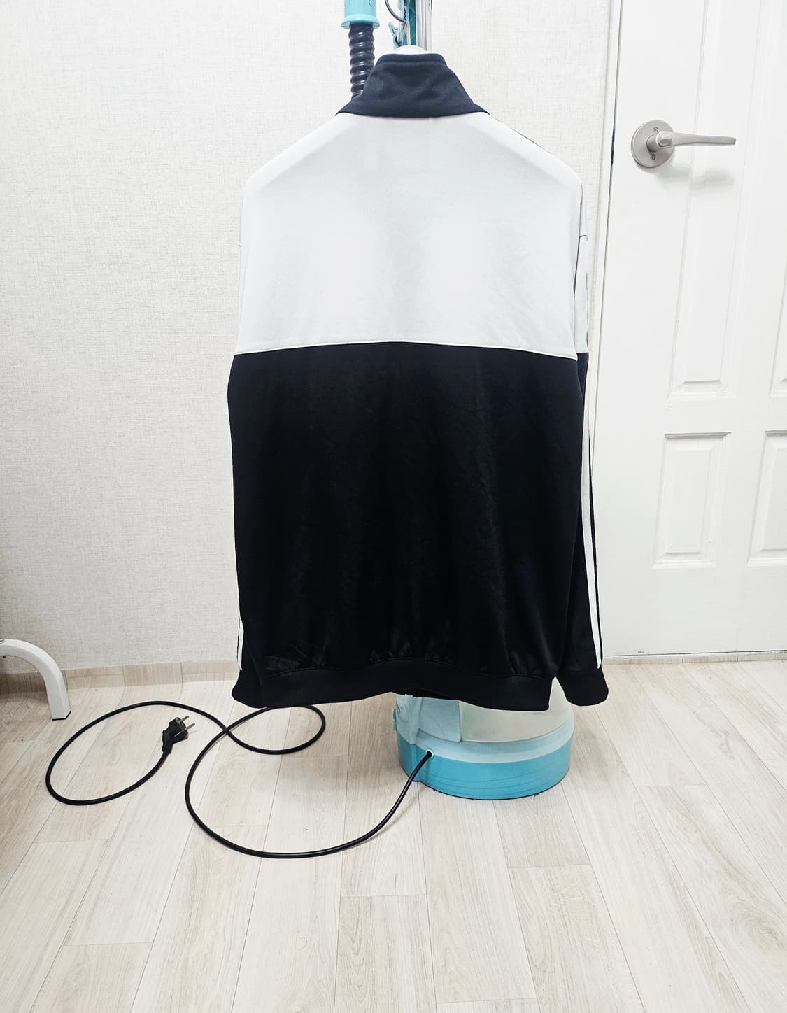 (105)XL ☆초희귀☆ 아디다스 스프릿 파이어버드 [흰검] 트랙탑져지 상품이미지6