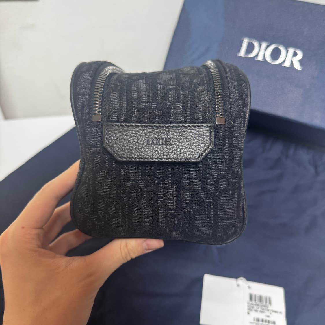 디올 오블리크 토일레트리 돕키트 파우치 클러치 백 상품이미지3