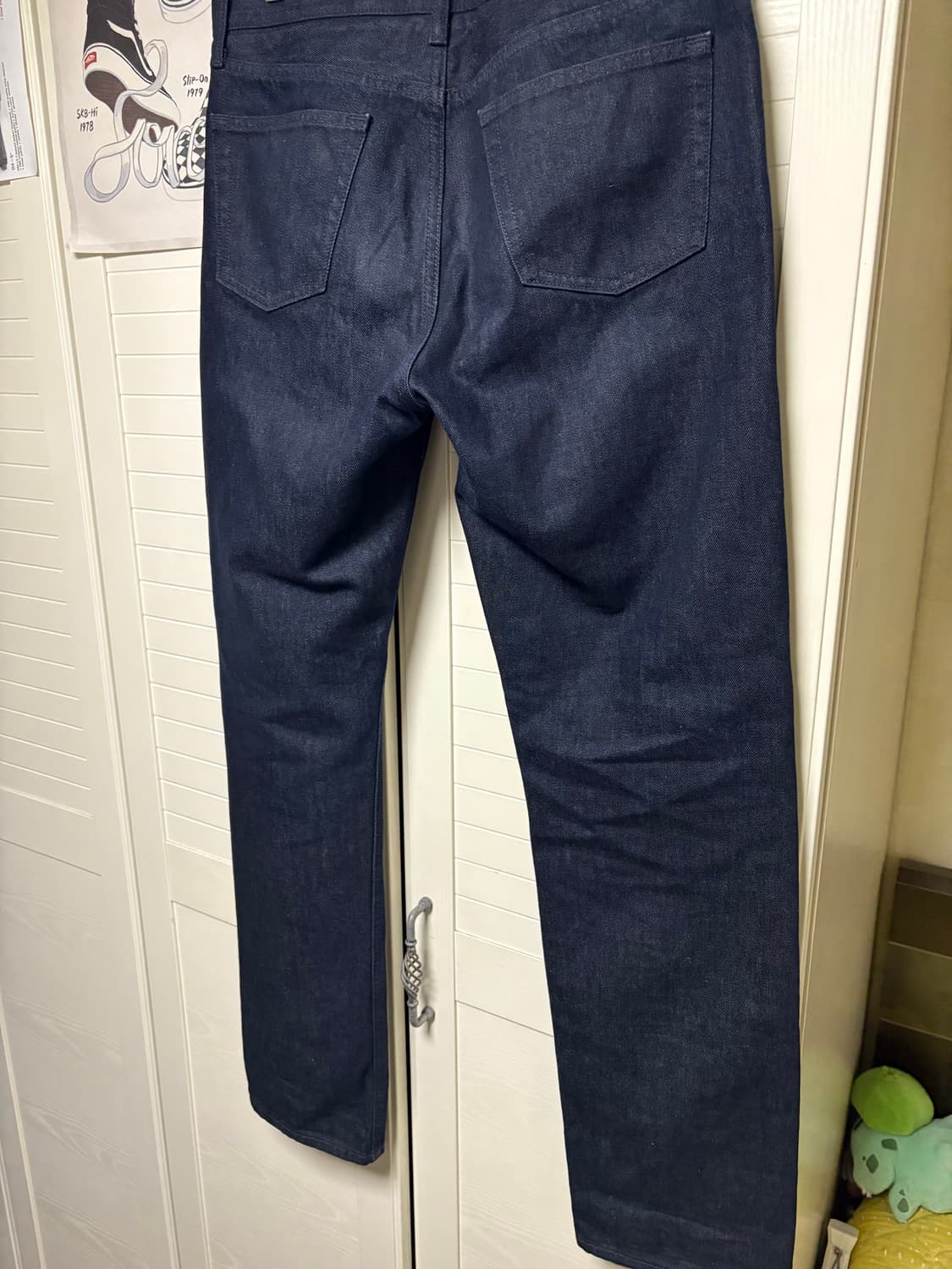 유니클로x헬무트랭 클래식 컷 인디고(33) 노수선 상품이미지2