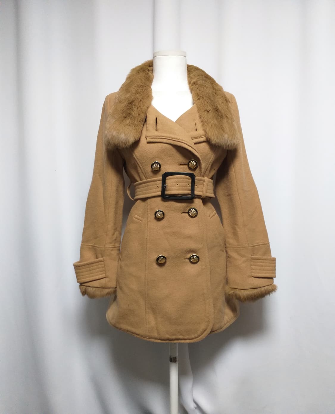 빈티지 코트 대장 y2k 공겜여주오네갸루 핀터깔 펑크고딕 핀터깔 유니크 상품이미지1