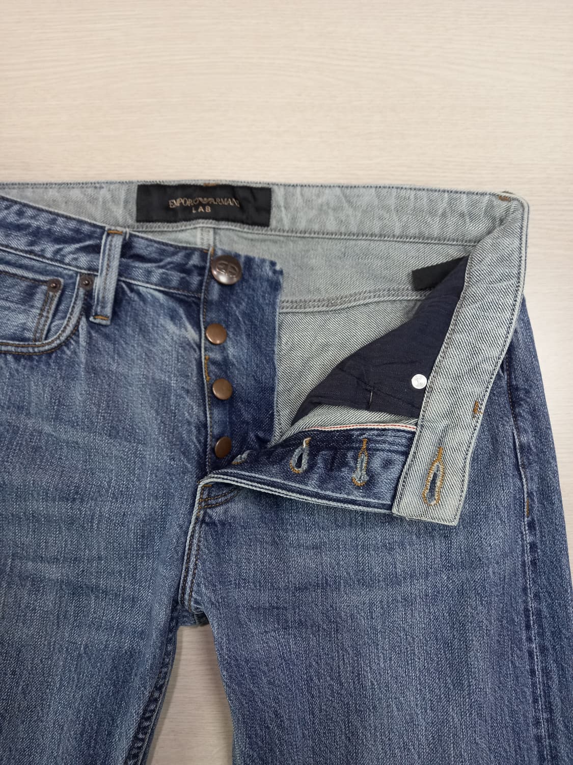 31 EMPORIO ARMANI 셀비지 슬림일자진 31-510 상품이미지7