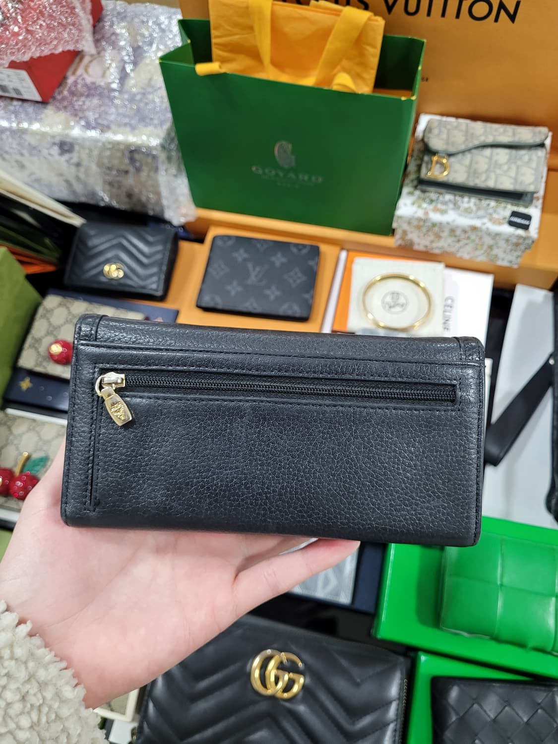 MCM 블랙 장지갑 남여공용 상품이미지7