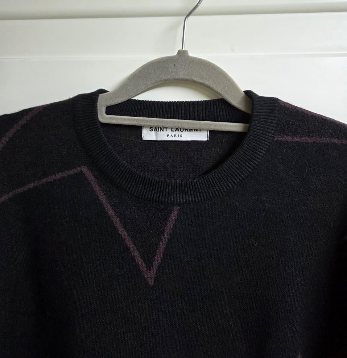 생로랑 블랙 울스웨터 니트 입니다 상품이미지2