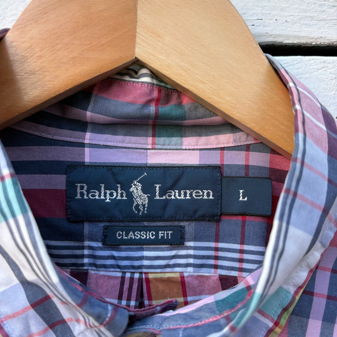 Polo 폴로 체크 셔츠 상품이미지3