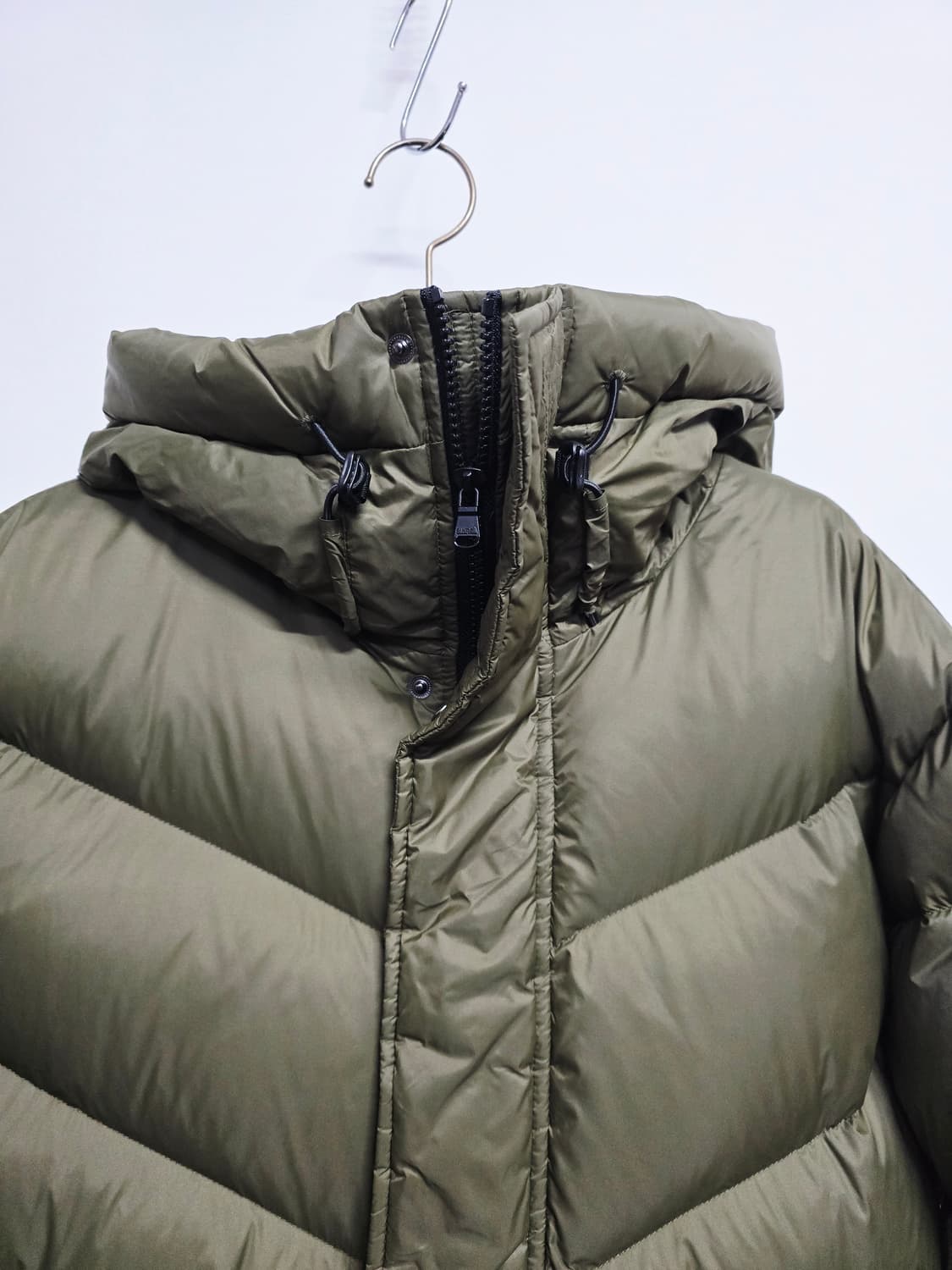 블루테일 카키색 롱 다운패딩 점퍼160 상품이미지2