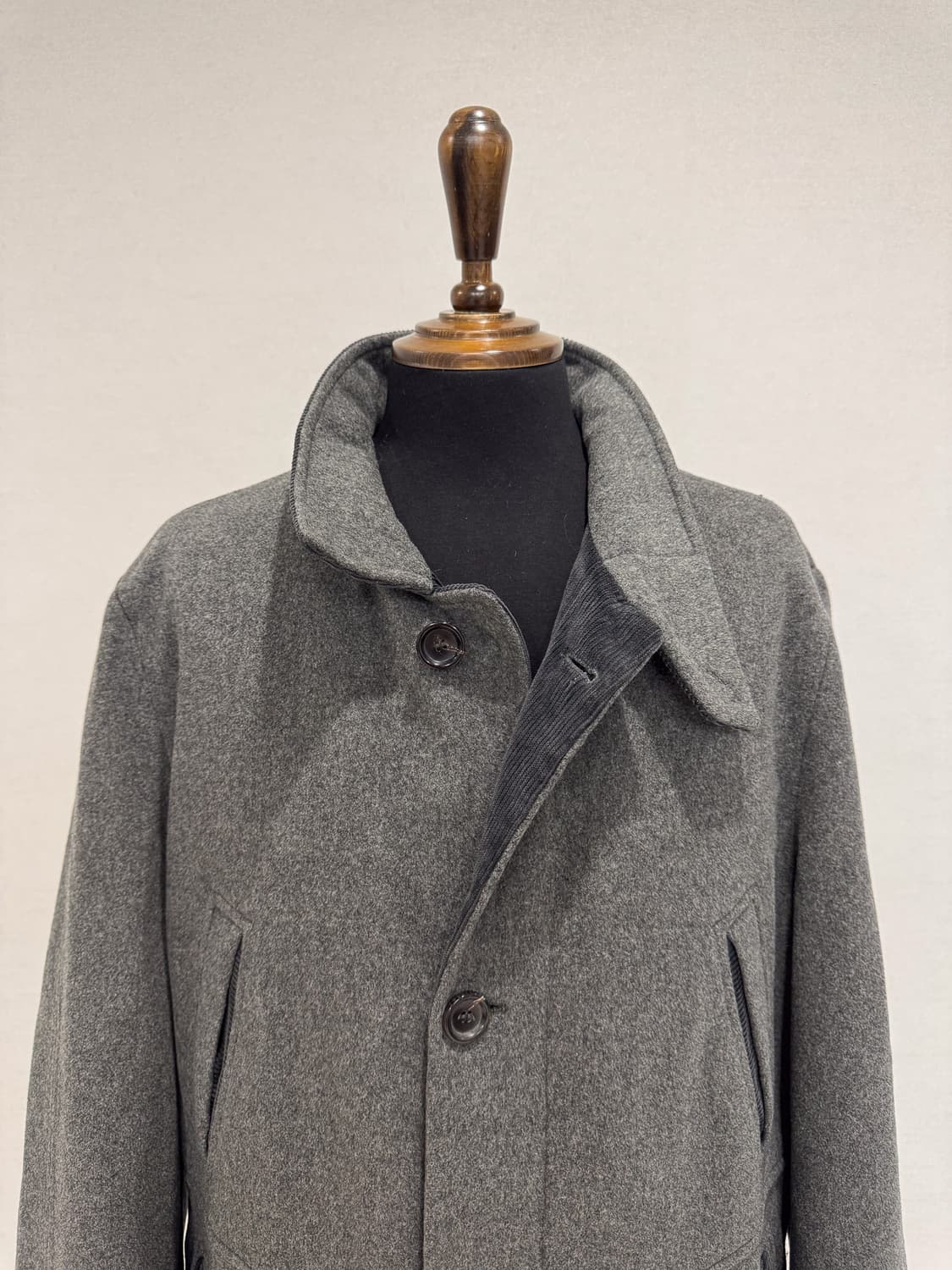 PAL ZILERI 울 하프 코트 상품이미지7