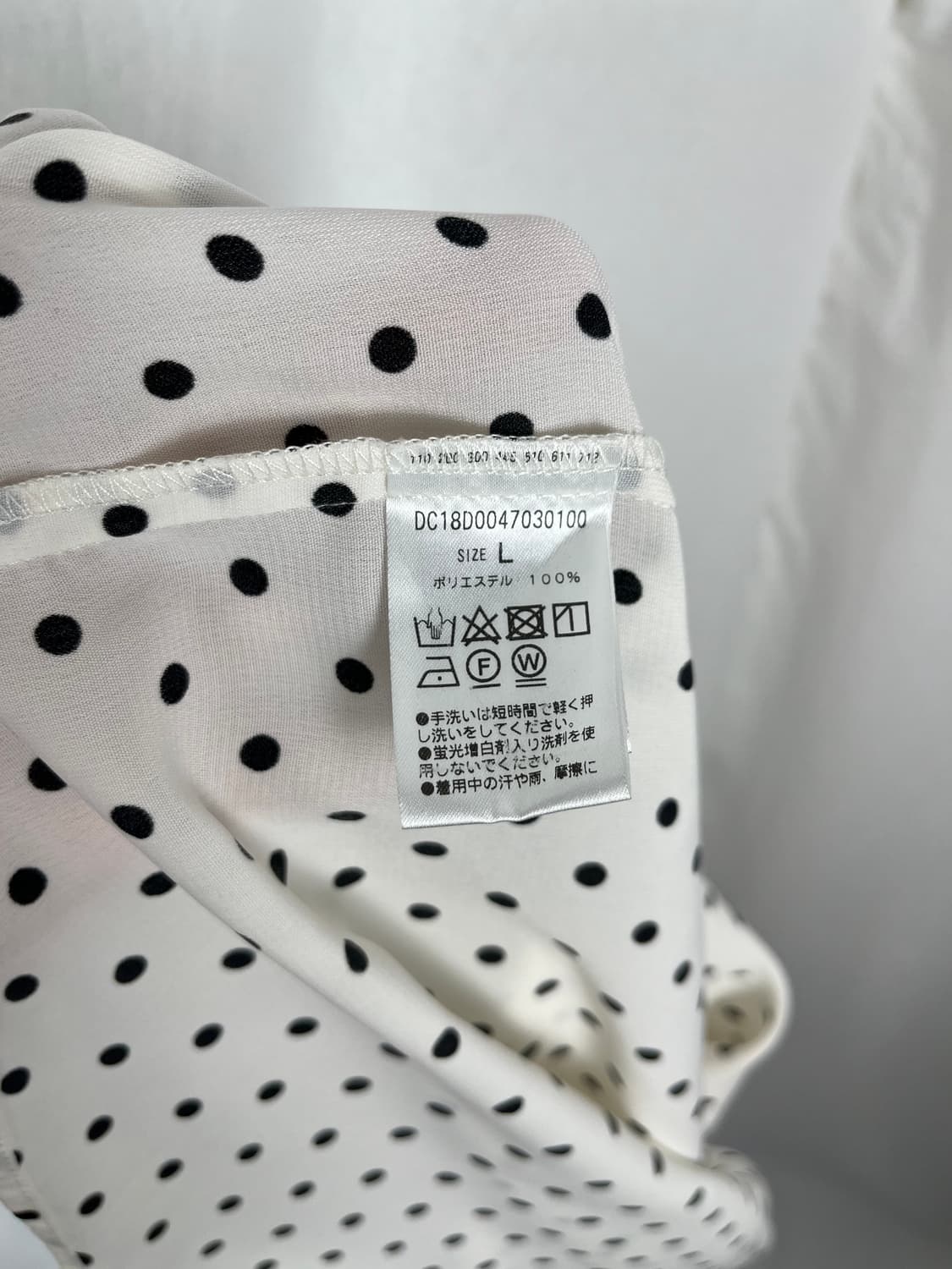 Vintage 도트 블라우스  상품이미지7