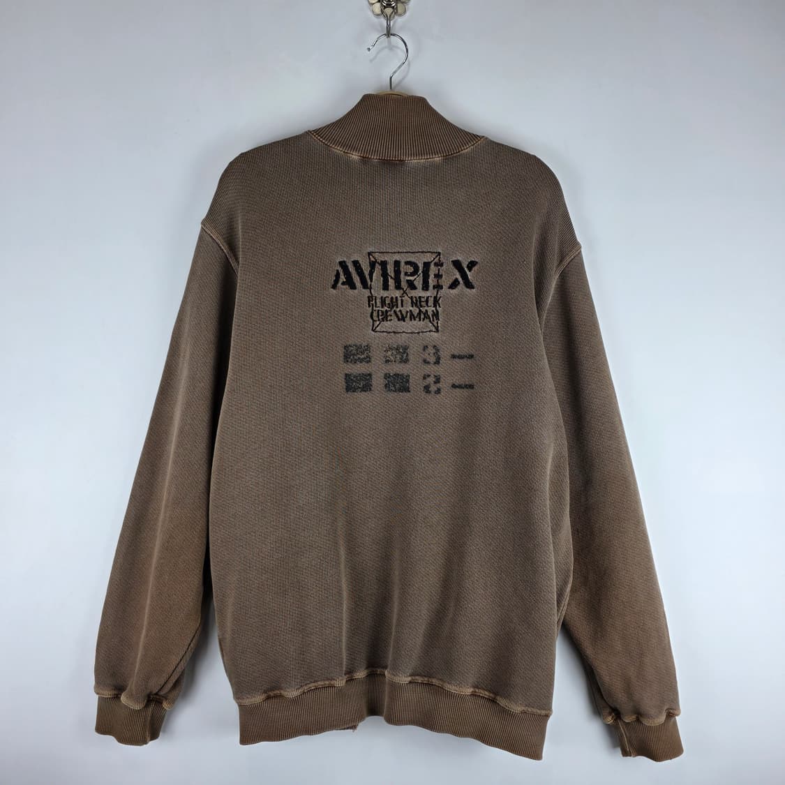 아비렉스 피그먼트 집업자켓 상품이미지1