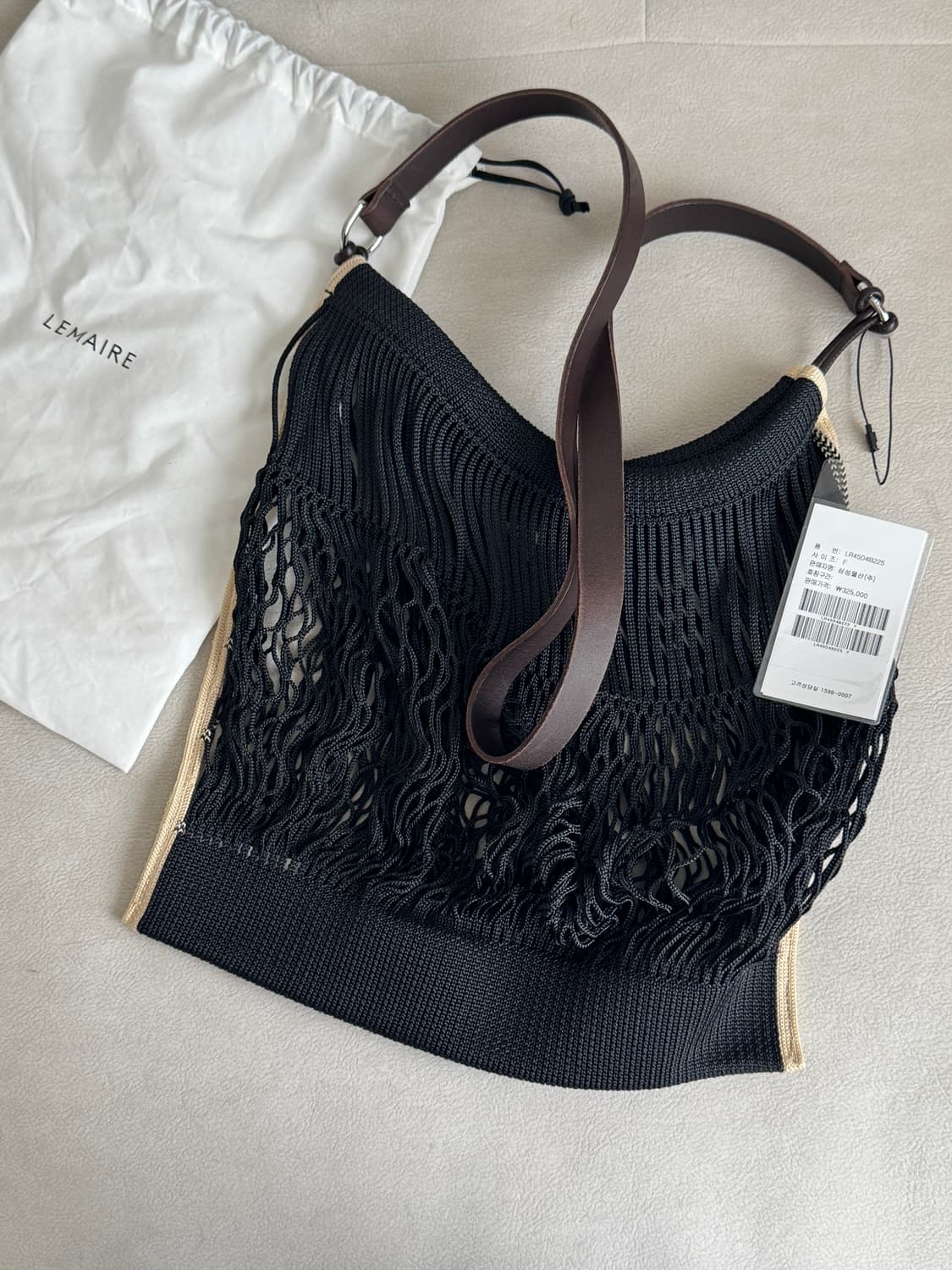 르메르 네트백 그물백 라지 택채 새상품 상품이미지1