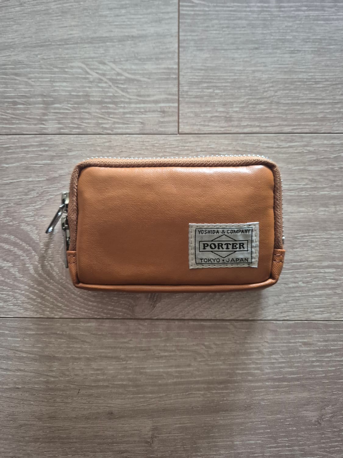 포터 프리스타일 멀티 코인 케이스 카멜 상품이미지1