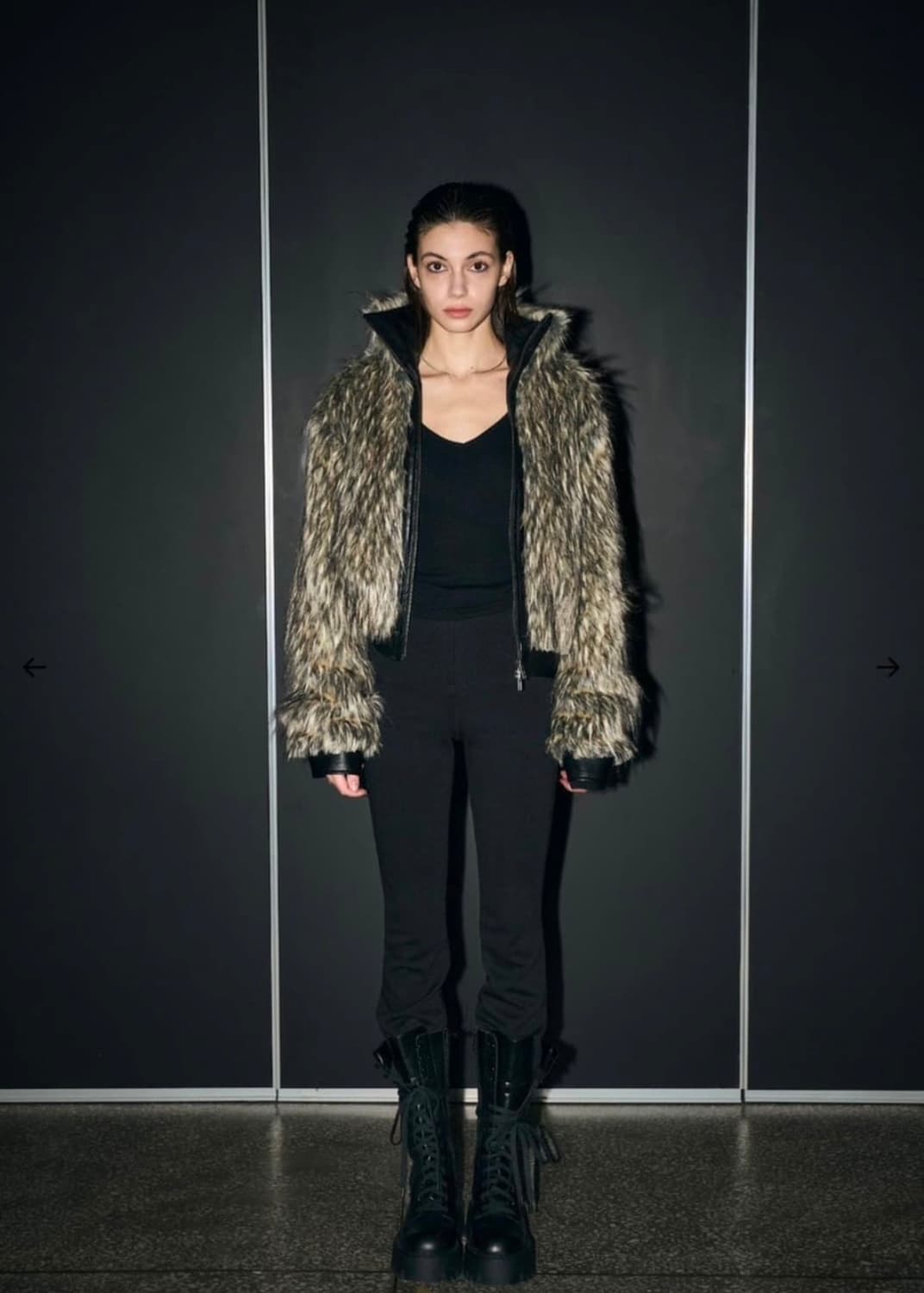 보헤미안서울 퍼 자켓 상품이미지1