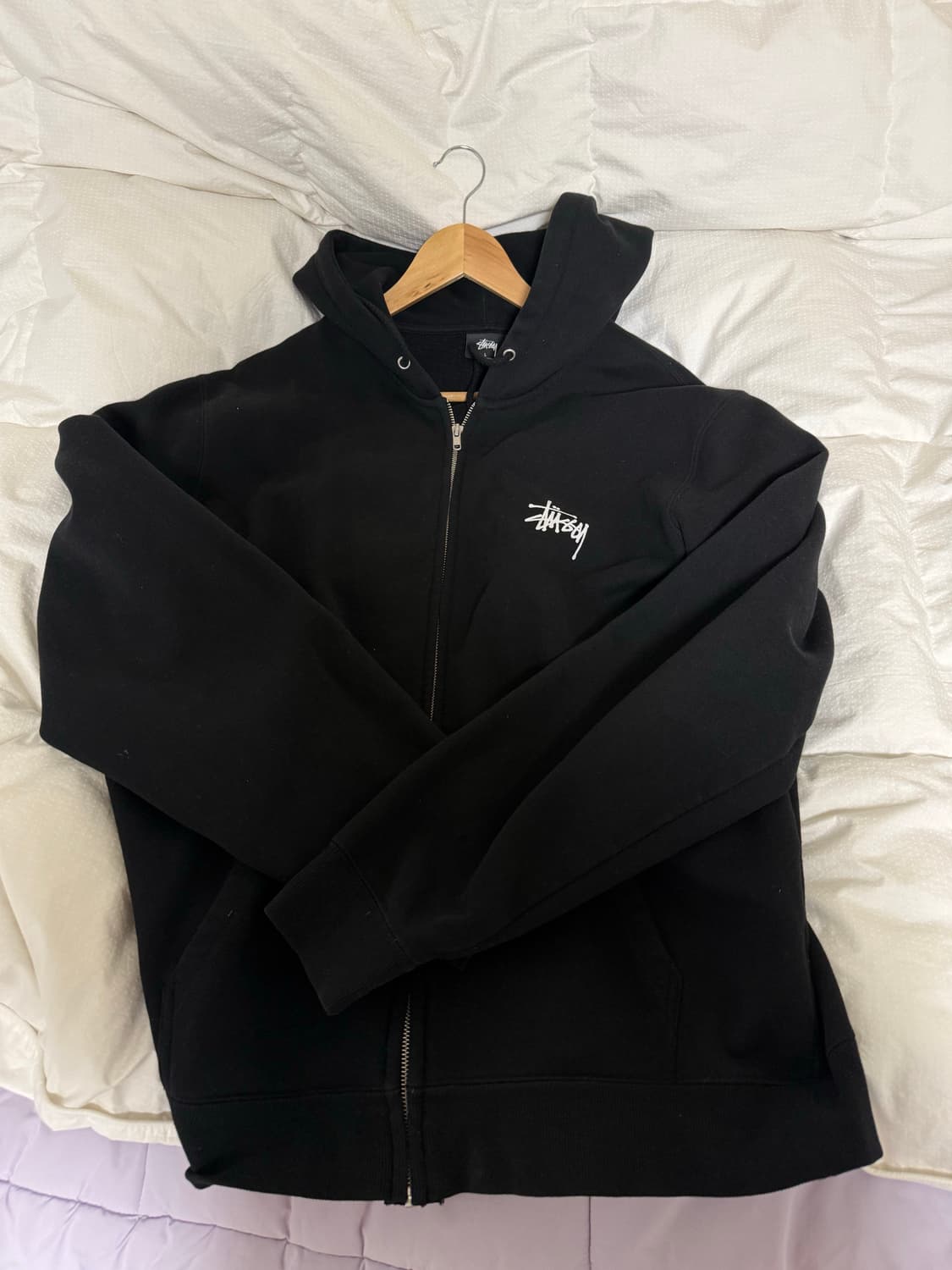 스투시 후드집업 L 상품이미지1