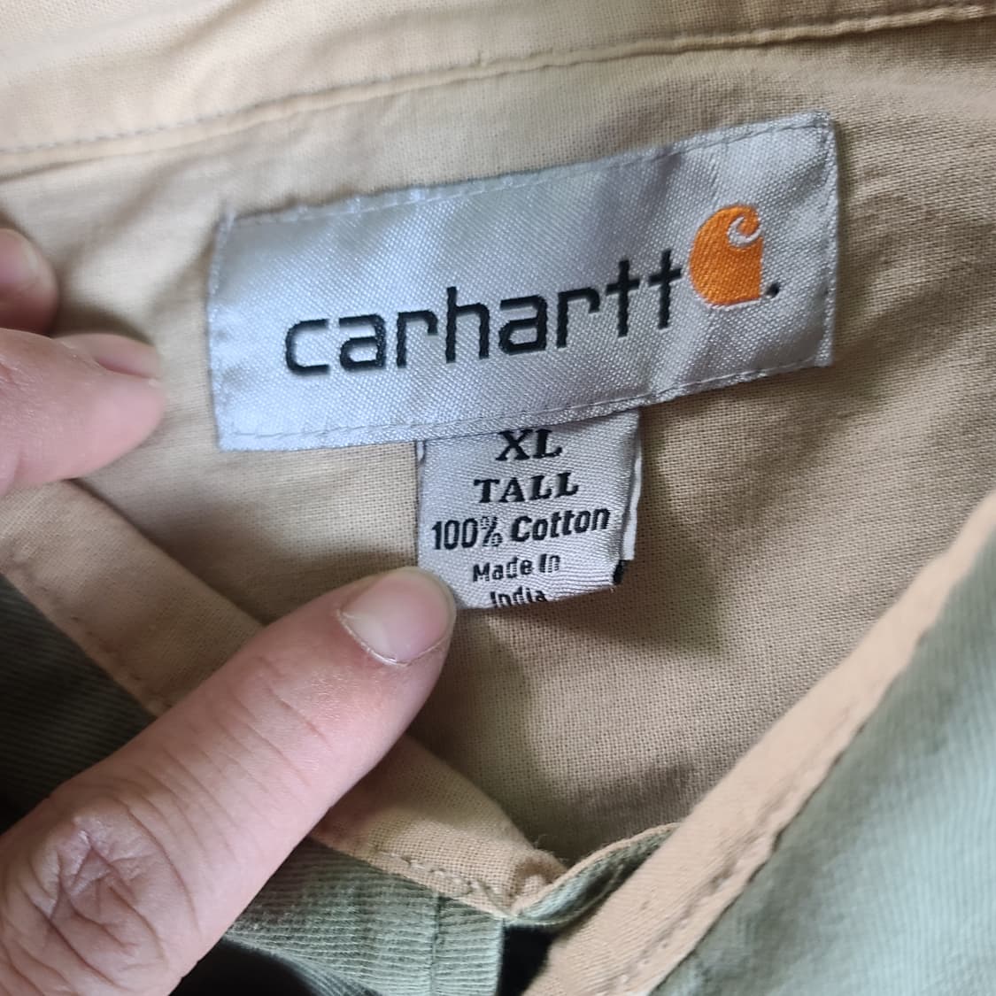 칼하트 워크셔츠 상품이미지5