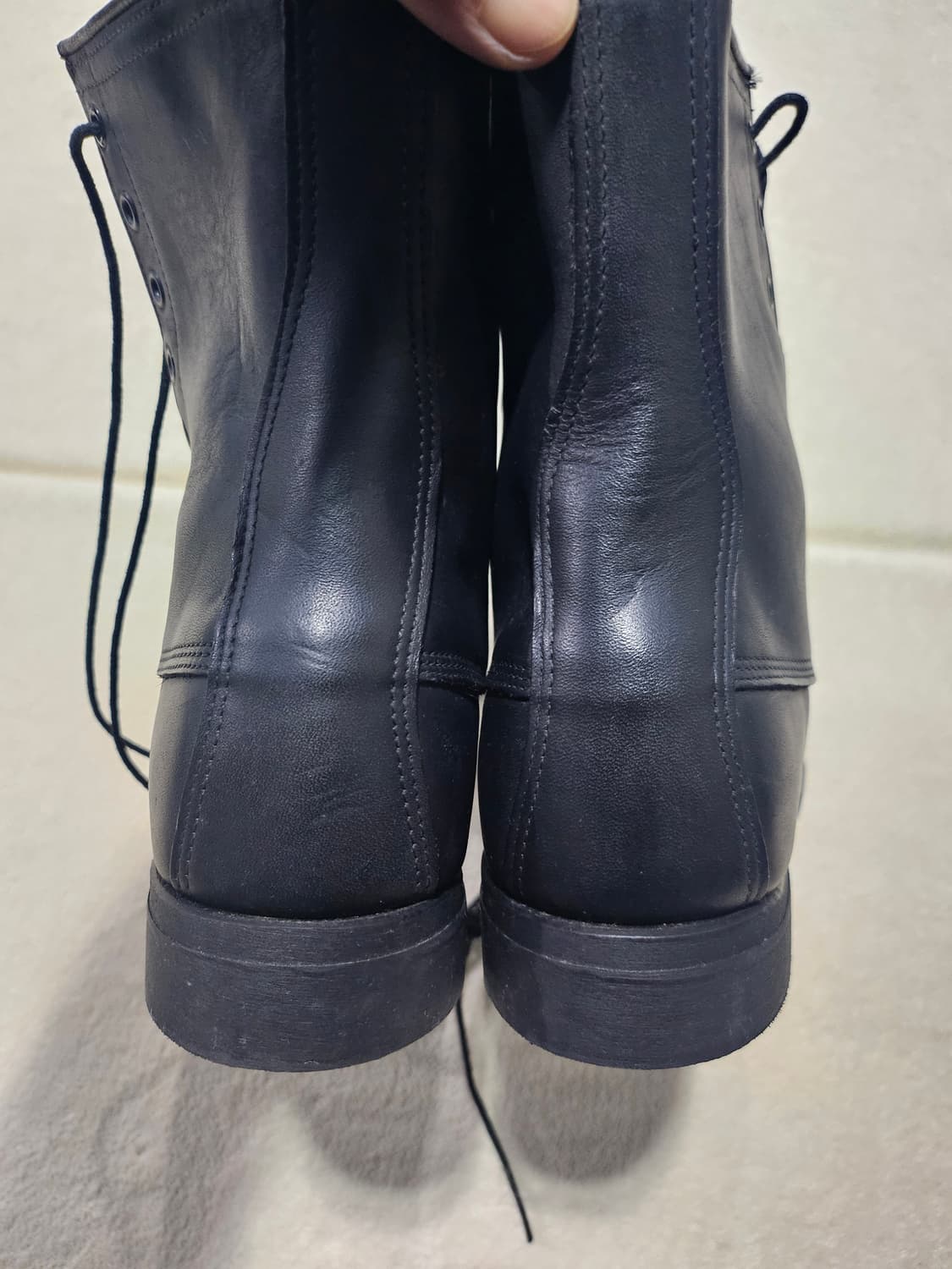 90s 미군오리지날 울버린 월드와이드 스틸토 컴뱃부츠신품8W 상품이미지5