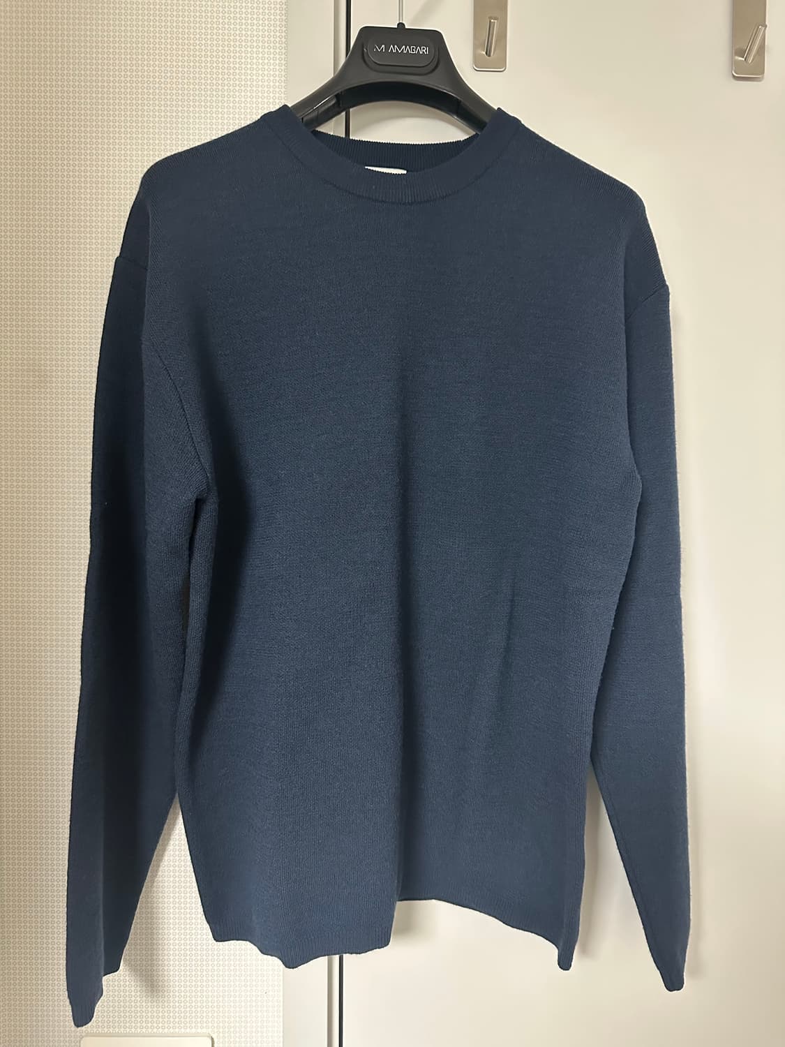 쿠어 울 니트(네이비) XL 판매 상품이미지1