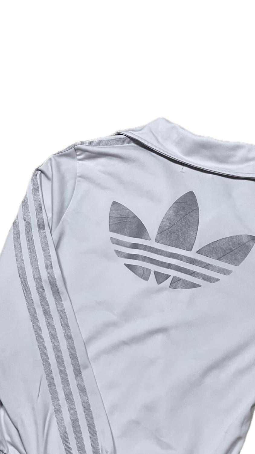 아디다스 파이어버드 실버 하늘 회색 져지 트랙탑 상품이미지2
