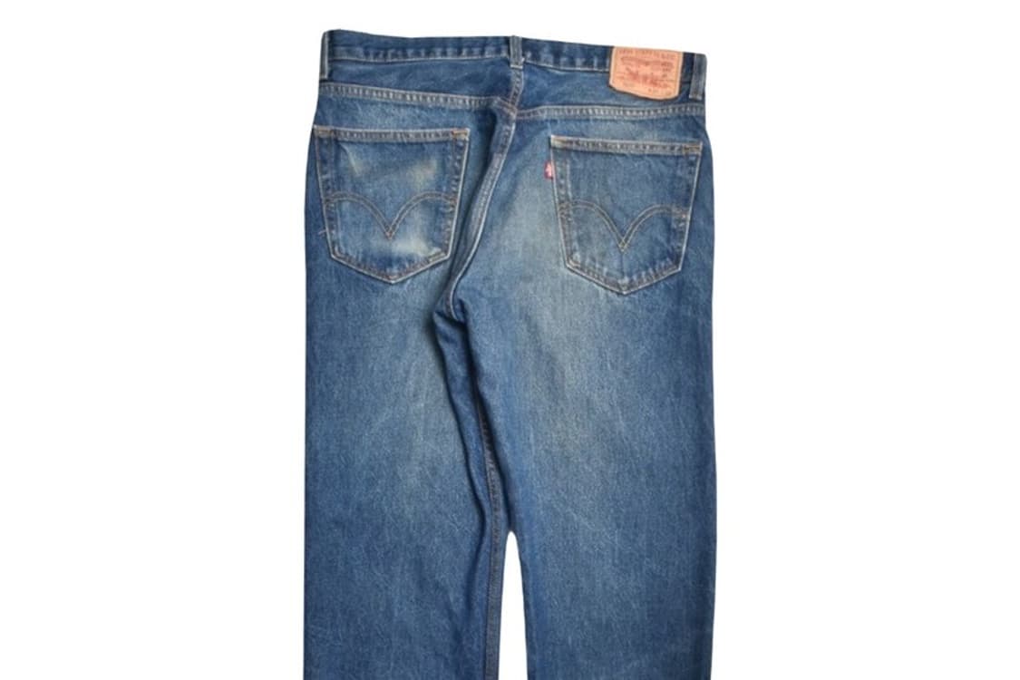 00S 리바이스 505 청바지 하드페이드 데님팬츠 34 N0894 상품이미지6