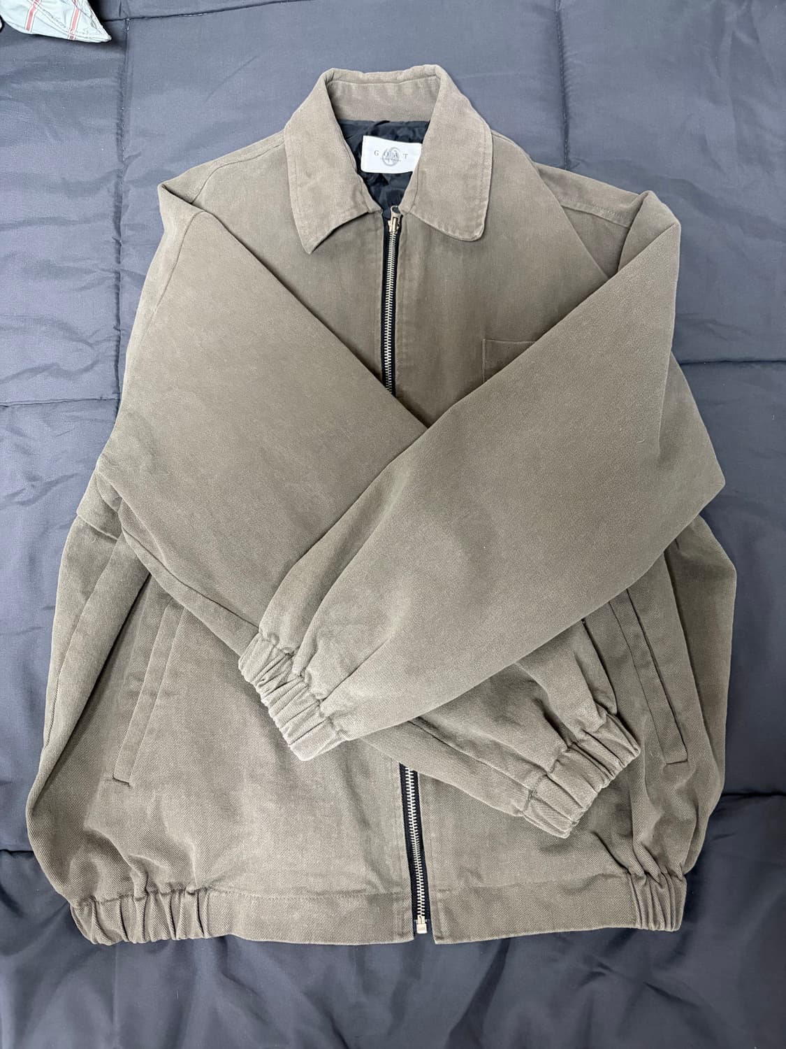 클립 오버핏 면 자켓 상품이미지2